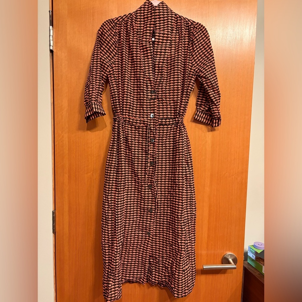 Lauren Urbinati Silk Print Dress